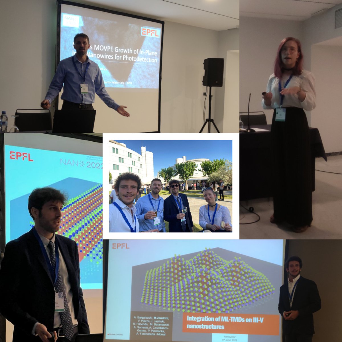 ValerioPiazzaVP's tweet image. Mission complete: 4 talks in two days for LMSC members at the #Nano2022 conference in Sevilla! Now it&apos;s time to share a glass of wine outside with Claire, Michele, @NickForScience and all the other friendly attendees🍷@i_morral