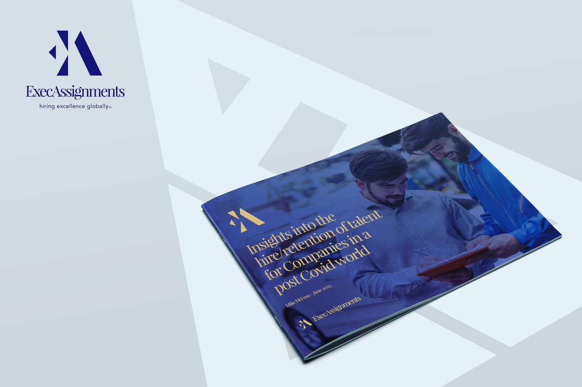 ExecAssign's tweet image. #hiring2022 

Globally we have experienced unprecedented times and #companies have to be more #adaptive and #leadership has to be more #employeeappreciation than ever before.

For #insights into what can be done 
please email me at mmclean@exec-assignments.com for a doc