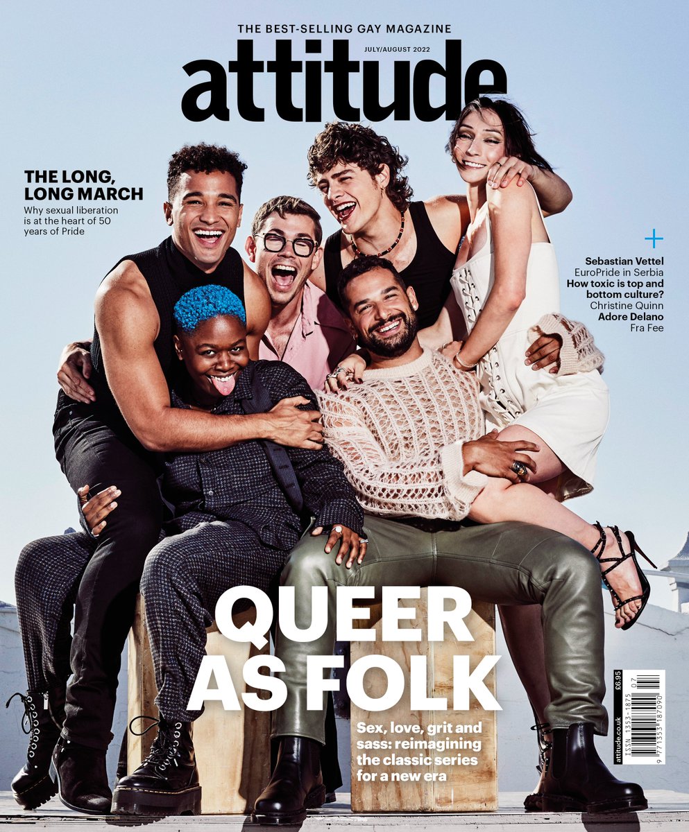 As Queer as Folk bursts back onto screens, its breakout stars tell Attitude how they’re breathing new life into the series with a sexually explosive show about resilience, self-acceptance and chosen family. Read the full cover feature now ➡️ bit.ly/3x7O84C