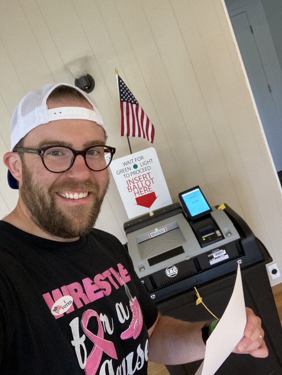 tjkedley's tweet photo. Remember to do your civic duty! Today is the final chance for you to cast your legal ballot in the 2022 primary election! Shape tomorrow by legally voting today! https://t.co/yOyjwgBrdj