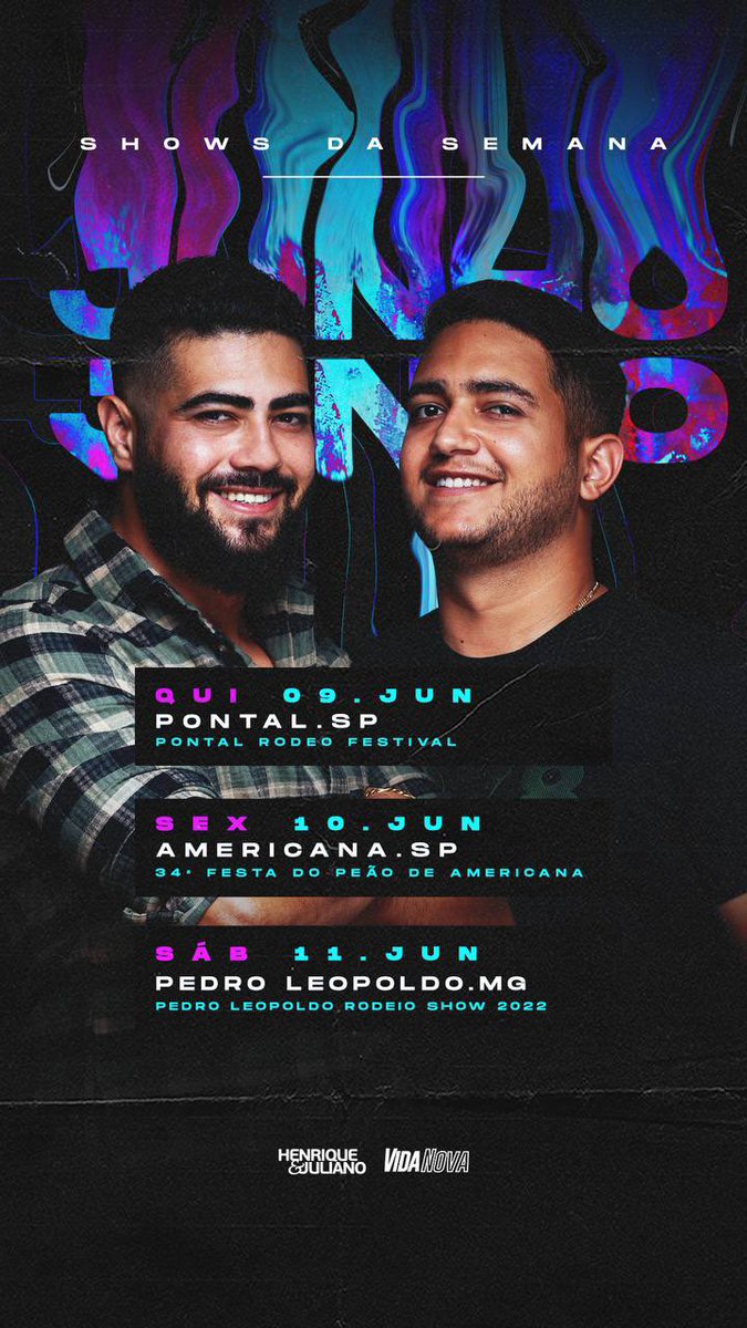 Simbora que só tem showzaaaaço pra gente cantar e se emocionar juntos essa semana.