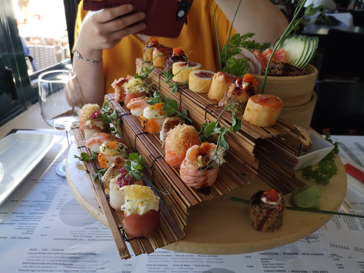 J'ai eu la chance d'aller à Porto le week-end dernier, je ne m'attendais pas à y manger les meilleurs sushis ever. C'était juste incroyable...