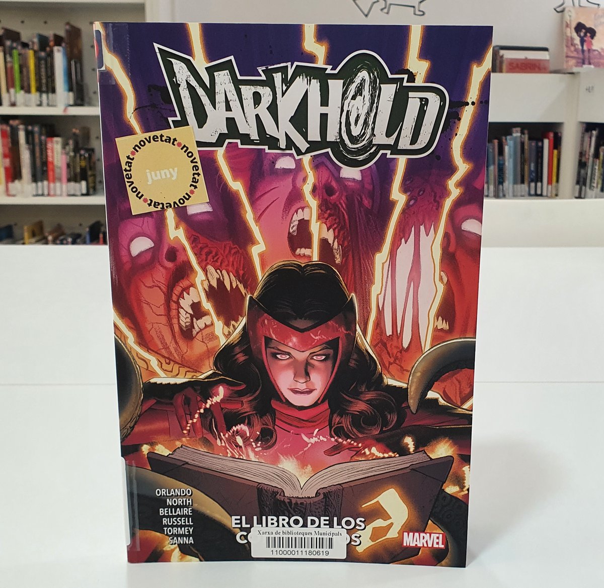 🦹 Avui #usrecomanem una novetat de còmic! 'Darkhold: el libro de los condenados' planteja un nou conflicte en l'univers Marvel. ¡Que ve Chthon! 😱
Descobreix aquesta aventura de màgia i encanteris, així com d'altres històries marvelites d'allò més entretingudes.
@PaniniComicsEsp