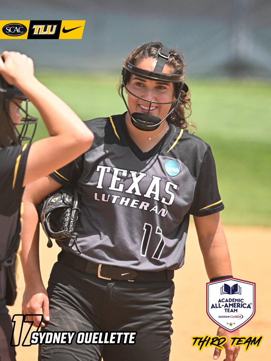 On and off the field, they’re All-American talents 🇺🇸 

Kelly Jurden is the 2022 Academic All-America Team Member of the Year &amp; is joined by Casey Martin, Ashlyn Strother &amp; Sydney Ouellette on the Academic All-America Team! 🧠📖 

🗞: tlubulldogs.com/sports/sball/2…

#TooLiveU | #PupsUp