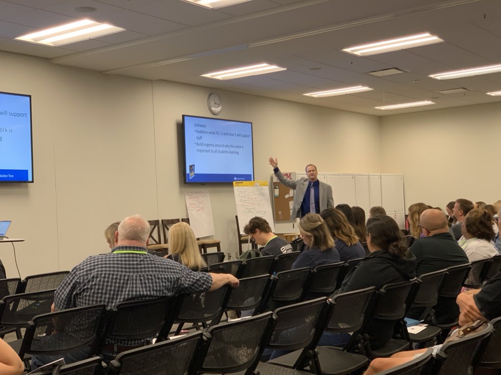 gorillalms's tweet image. Me to We.  The PLC model takes the teaching profession from a solo act, to a team sport. #SMSDPLCInstitute