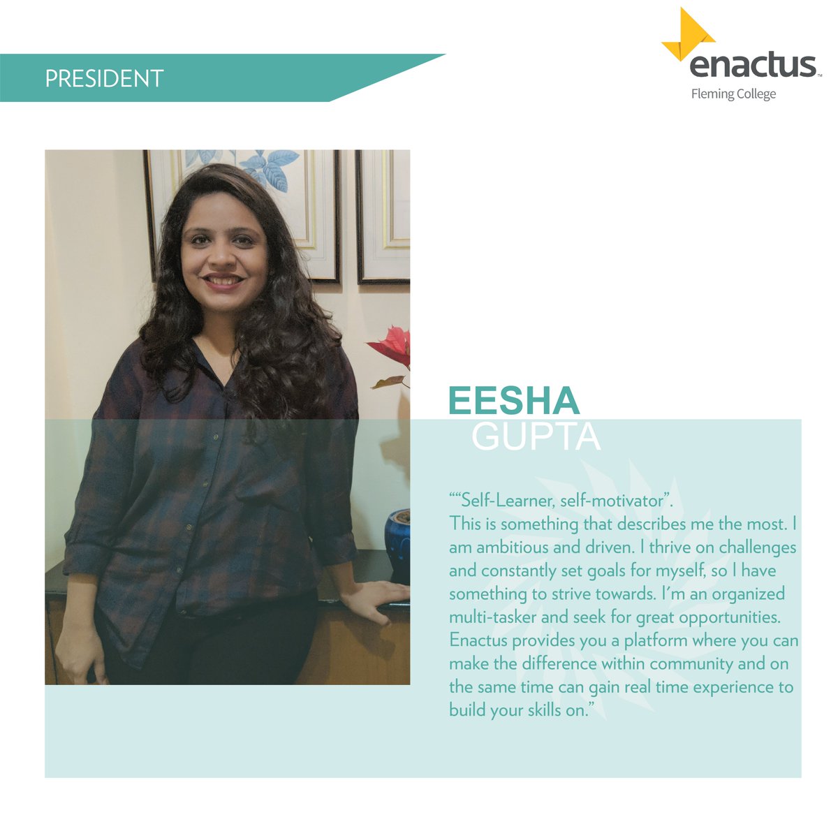 Enactus Fleming College tweet media