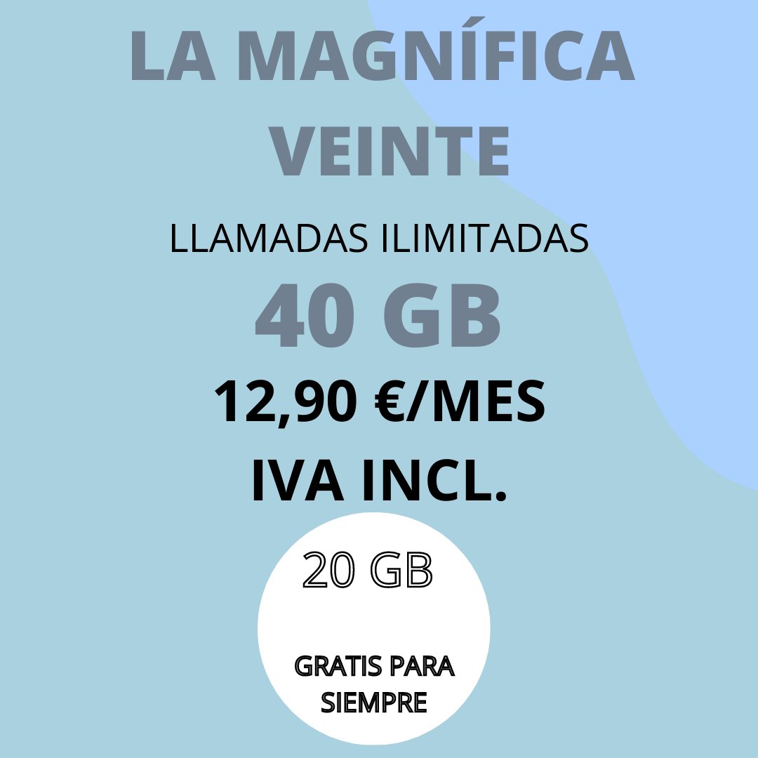 InfoTelecomClou's tweet photo. Arrancamos Junio con ofertas nuevas🎉🥳
Si esta oferta no te encaja, no dudes en visitar nuestra web.
#infotelecomcloud #síguenos #teayudamos https://t.co/7EdYOIrTiH