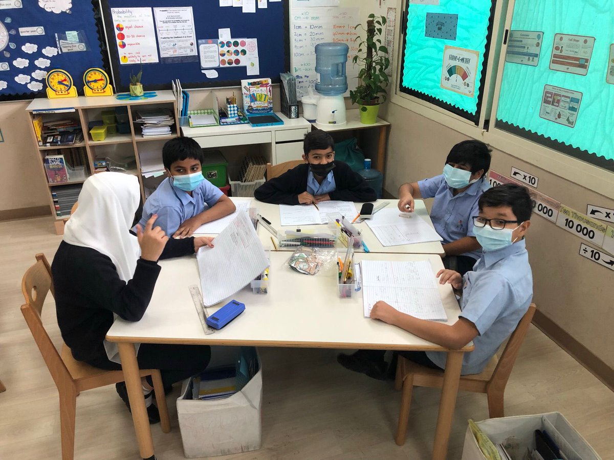 AIS_Grade5's tweet photo. Those of us in 5B are working together to investigate the character strengths of the main characters in a narrative poem. At the end of our lesson we shared work and gave each other feedback with a star and a wish #AISGrade5 https://t.co/48zFZFEi1u