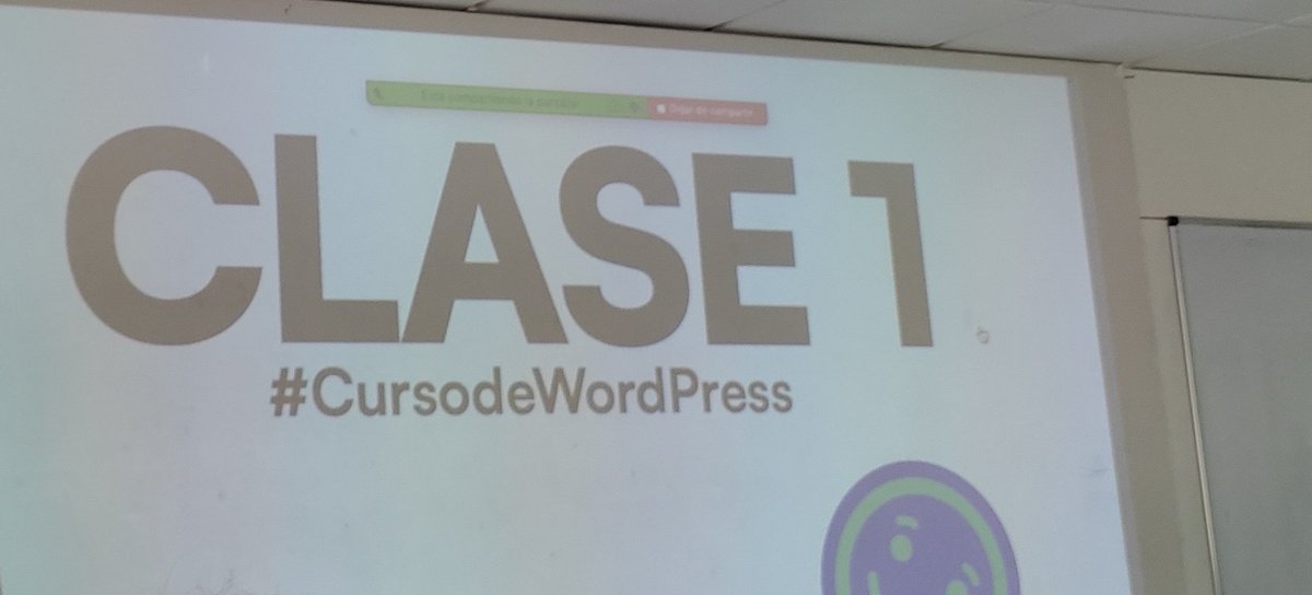 MayraBlacutt's tweet photo. Hoy empezamos el curso de #WordPress, ¡Que emoción!😬 #equipo230 https://t.co/i7Lvrq5w6G