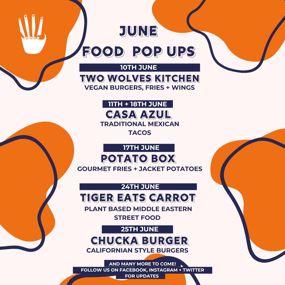 Ready your tums! Here’s all the glorious food pop ups we have coming up this month