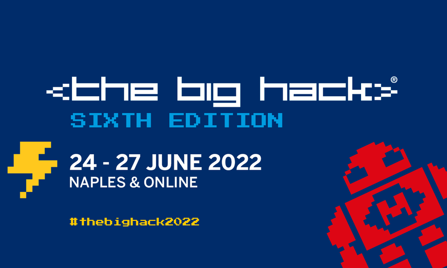 MakerFaireRome's tweet photo. 📣 Hacking never stops: dal 24 al 27 giugno torna "The Big Hack", l'#hackathon più interessante della stagione! Tante le novità della VI edizione, ricca di challenge e premi in palio.
Leggi il regolamento e iscriviti: ti aspettiamo!  
▶ https://t.co/SaM5Sfs65g
#thebighack2022 https://t.co/0Y05t95oDp