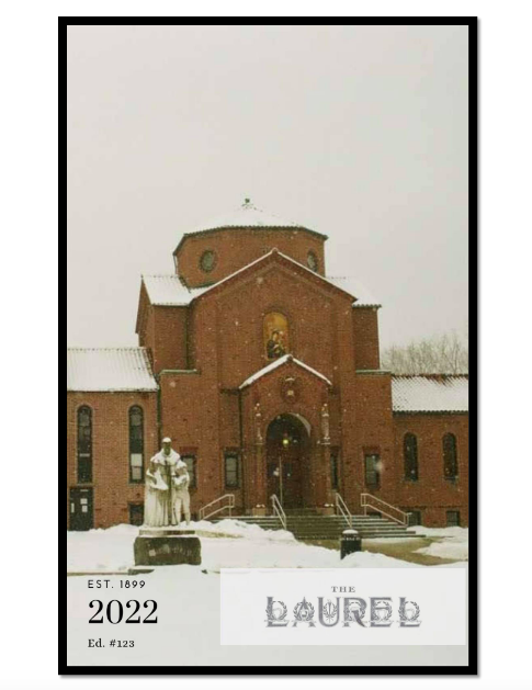 StBonas_English's tweet image. This year's edition of The Laurel is now available. Congratulations to editors Matt Villanueva and Tucker Reilly, their editorial staff, and all student writers!

Magazine: sbu.edu/docs/default-s…

Laurel Page: sbu.edu/life-at-sbu/cl…