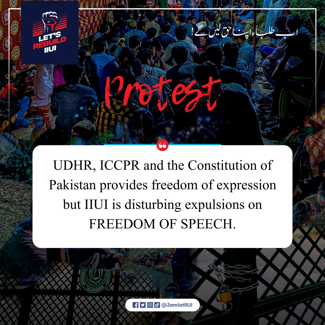 imamirhamza's tweet photo. #StudentsProtest_IIUI https://t.co/U4REP69GFE