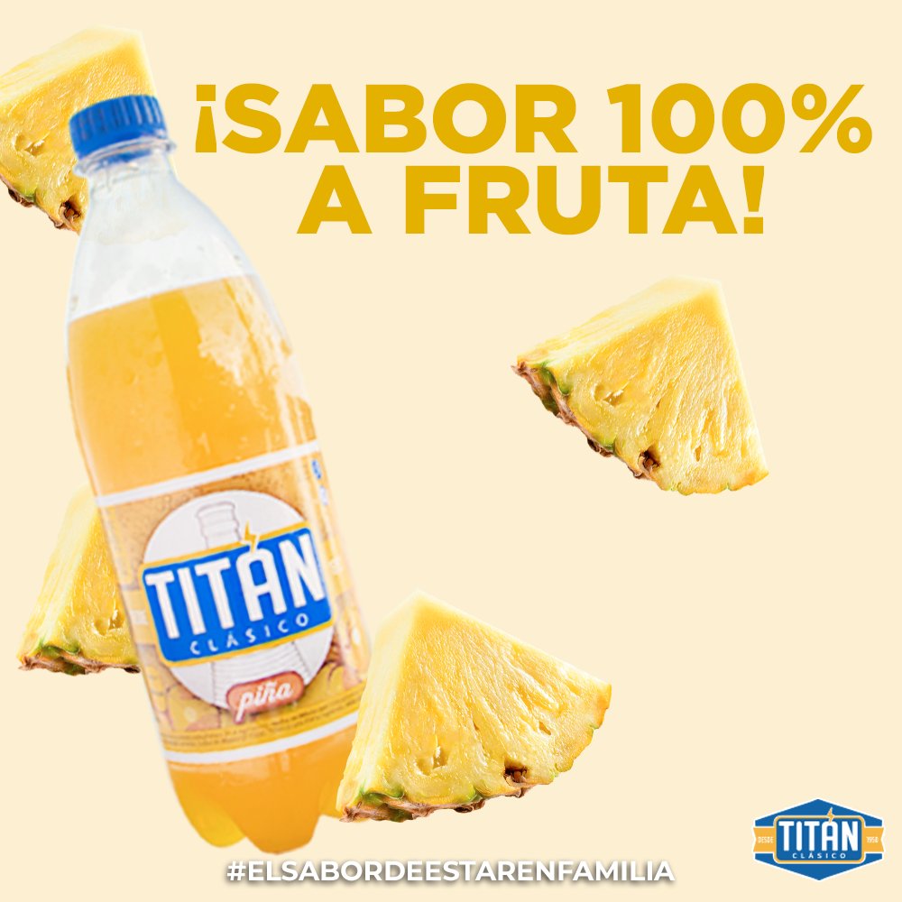 RefrescoTitanmx's tweet image. Refréscate con el extraordinario sabor de frutas de Refresco Titán. 🤤🤩  
 
#SaludPorLosBuenosTiempos