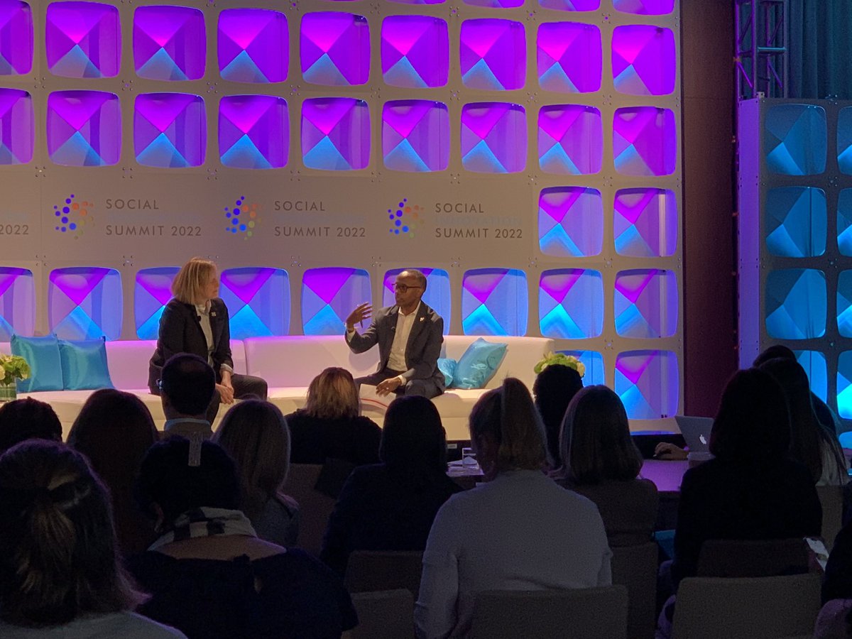 Great to hear <a href="/debass/">TD</a> <a href="/GPatState/">Department of State's Global Partnerships Unit</a> chat with <a href="/smithmegan/">Megan Smith</a> <a href="/shift7/">shift7</a> on how to bring more tech ideas to the table to address the big problems in the world  #SIS2022 <a href="/socinnovation/">Social Innovation Summit</a>