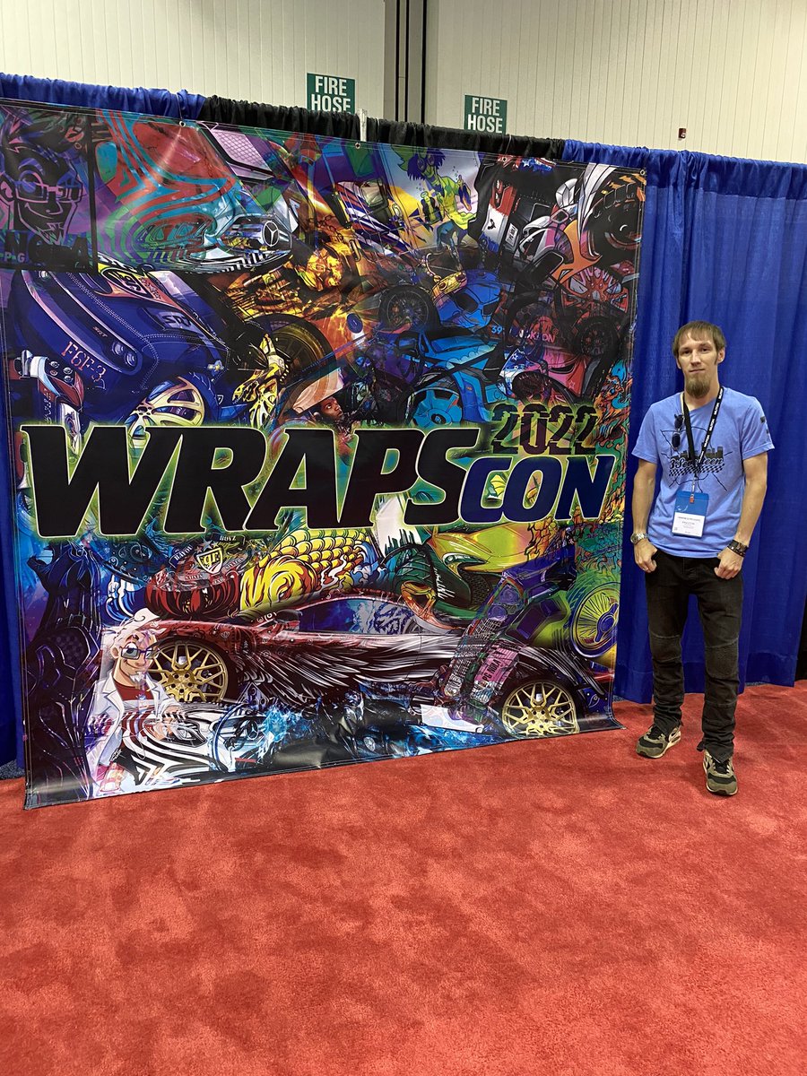 LilFlex_317's tweet photo. Had A Great Time At #WrapsCon This Afternoon! Met Some Cool People & The Rep That Has Been Processing My Merch Over The Past Few Years! Happy To Be Gaining Some Experience In The Field! ๐ฆพ๐๐ https://t.co/M5zj28dCPQ
