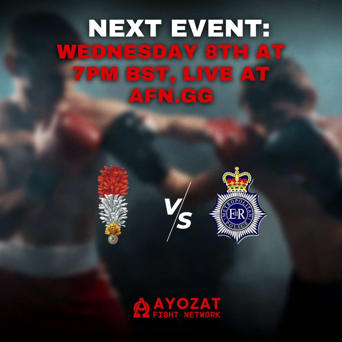 AYOZATFIGHT's tweet photo. The next fight is coming up!
📌 Tune in tomorrow, Wednesday 8th, at 7 PM BST
The best boxing events for FREE, only at https://t.co/aI4mU3ns3H!
#AyozatFightNetwork #Boxing #Fighter #BoxingEvents #UFCFightNight #Streaming #LiveStreaming #StreamingService #StreamingTV #BoxSport https://t.co/GpWsw68SZ5