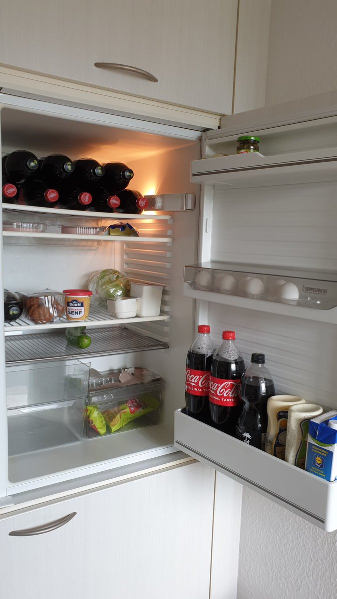 Ich, in meiner 3,5-Raumwohnung. Alleine