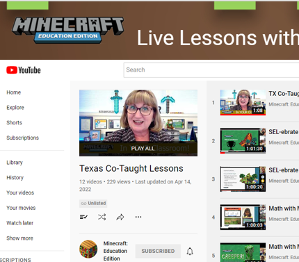 Super amped to continue the wildly successful <a href="/PlayCraftLearn/">Minecraft Education</a> #LiveLessons with <a href="/NCCE_EdTech/">NCCE: Northwest Council for Computer Education</a> ! #MIEExpert #IAmNCCE #MinecraftEdu #MineceraftGlobalMentor