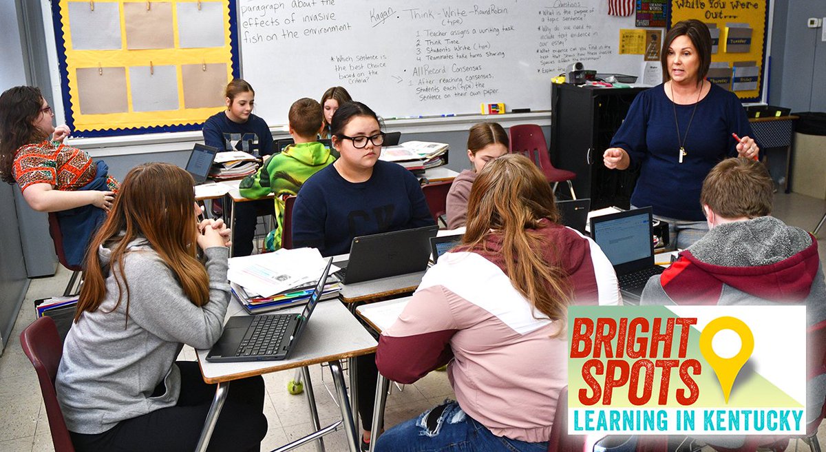 KCPS is a bright spot for learning. Thanks to @prichardcom for spotlighting Knox County Middle and the district as we aim to be a top 10% performing school district in the state.  
Read their article at: prichardcommittee.org/bright-spots-k…