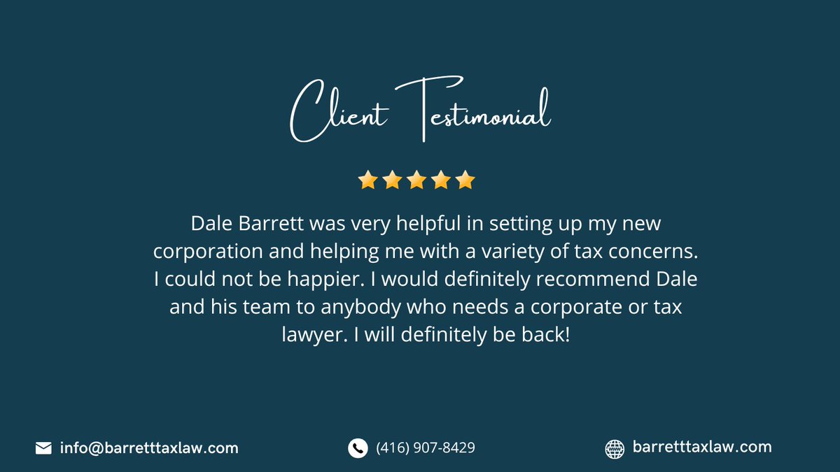We Listen, We Care! That is why our clients love us. 
Don’t forget to call us for a quick consult at (416) 907-8429.

#testimonialtuesday #clientreview #clienttestimonials #cliendlove