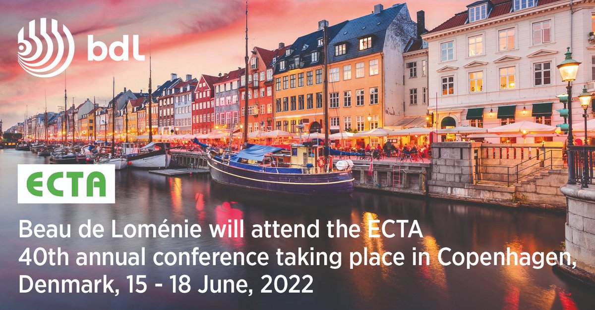 Beau de Loménie (BDL-IP) (@bdl_ip) on Twitter photo 📢 Grégory Ingrand, partner at Beau de Loménie and a member of the ECTA's design committee, will attend the 40th <a href="/ECTABrussels/">ECTA</a> conference taking place in Copenhagen 🧜♀️, Denmark🇩🇰 on 📆 June 15 - 18, 2022.
#copenhagen #denmark #trademark #design #copyright #IPattorney #BDLIP 📢 Grégory Ingrand, partner at Beau de Loménie and a member of the ECTA's design committee, will attend the 40th <a href="/ECTABrussels/">ECTA</a> conference taking place in Copenhagen 🧜♀️, Denmark🇩🇰 on 📆 June 15 - 18, 2022.
#copenhagen #denmark #trademark #design #copyright #IPattorney #BDLIP