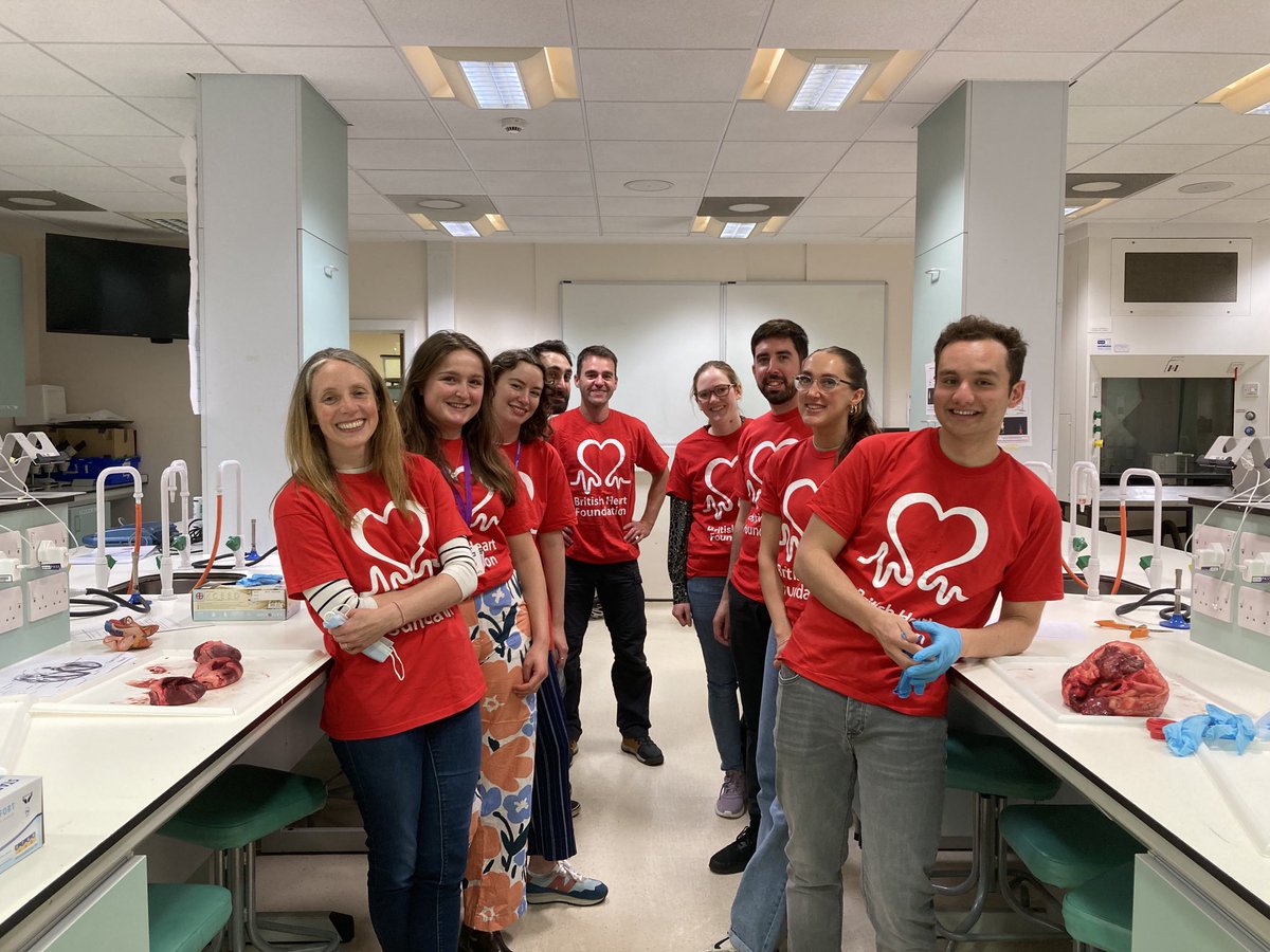 ⁦<a href="/DCVS_UoM/">Division of Cardiovascular Sciences</a>⁩ set up to explain how the heart works as part of our widening participation and social responsibility efforts.  ⁦<a href="/KatDibb/">Katharine Dibb</a>⁩ and team #socialresponsibility.  As always thanks ⁦<a href="/TheBHF/">British Heart Foundation</a>⁩ for their support