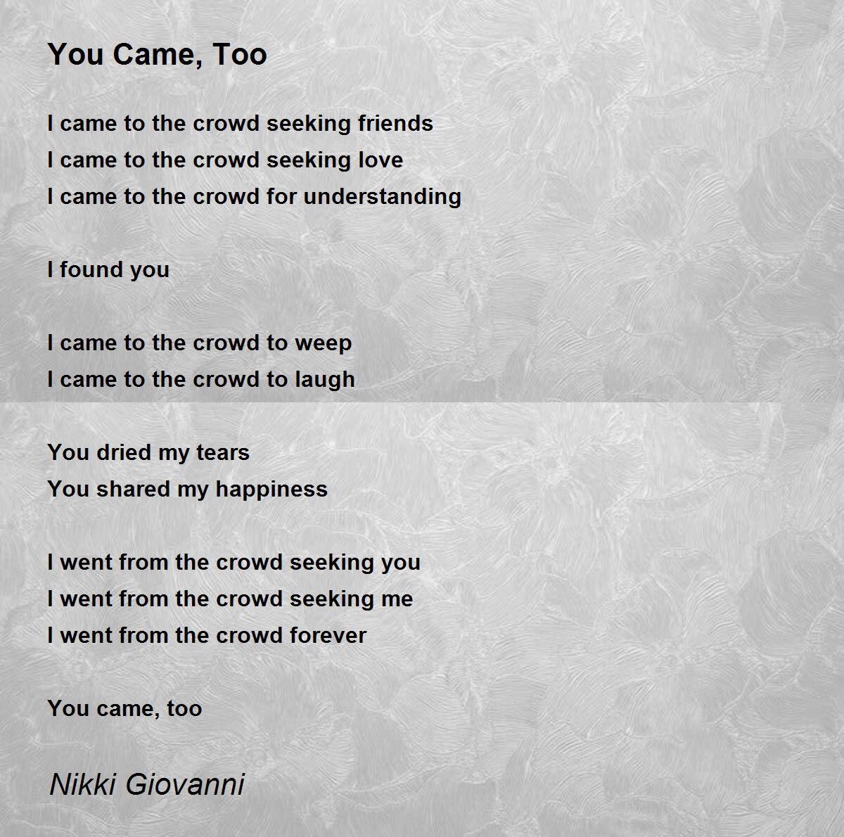 Happy birthday to Ms Nikki Giovanni 