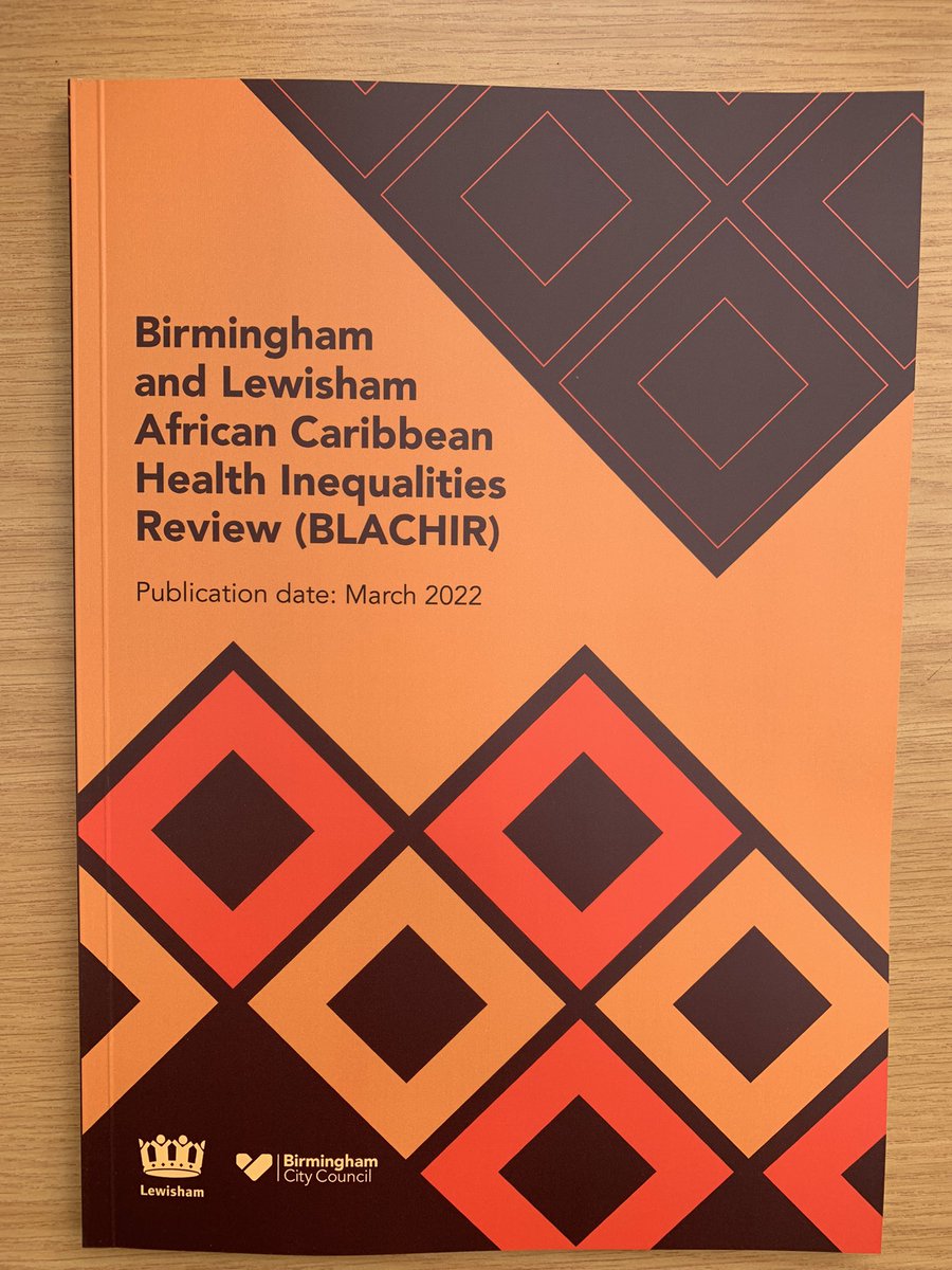 It’s here! The #BLACHIR report. 
A ground-breaking report tackling health inequalities faced by people of Black African and Black Caribbean heritage. 
Download your copy birmingham.gov.uk/info/50266/oth…