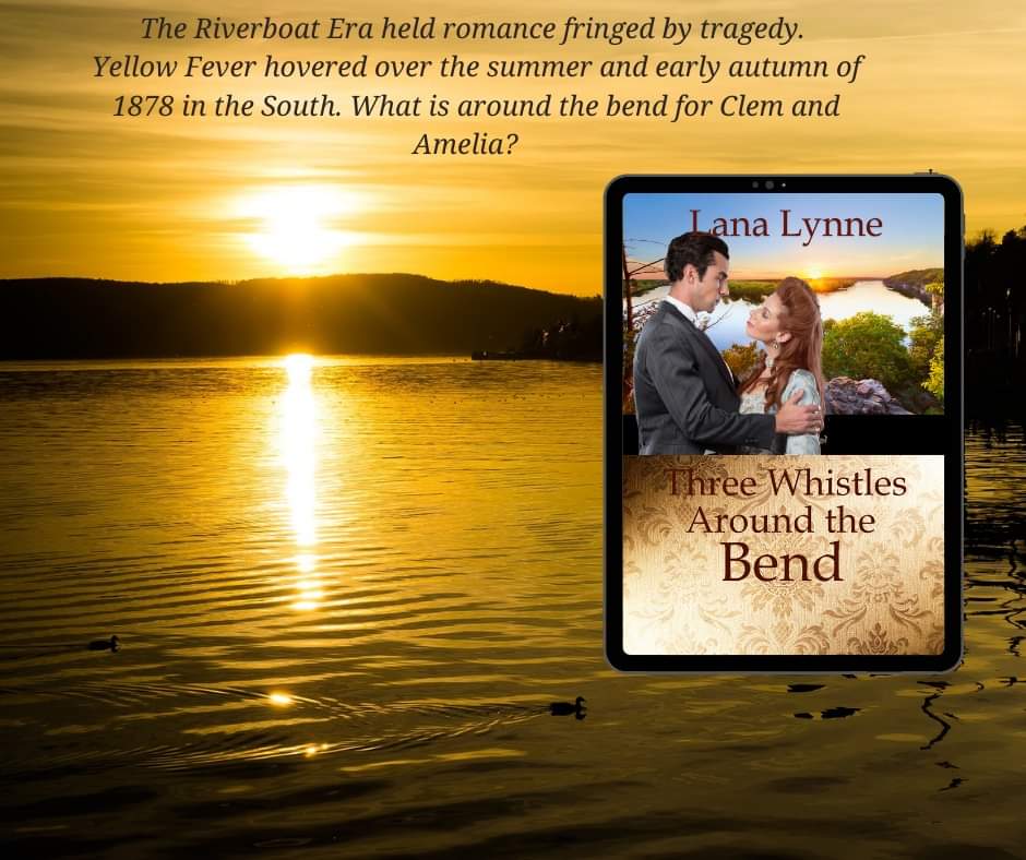 Three Whistles Around the Bend by Lana Lynne amazon.com/dp/B08SL7V1WF/ #FGMNauthor #HistoricalFiction #AwardWinning #ChristianRomance