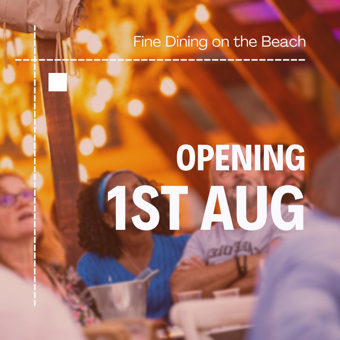 Opening to give you a fine fine dining experience on Monday 1st August!
#SaveTheDate #Bayside #BOURNEMOUTH #beach