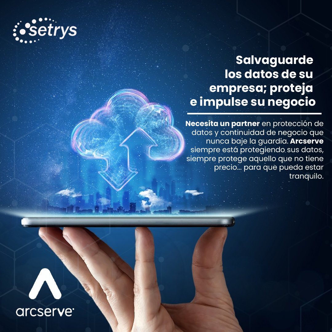 SetrysCorp's tweet photo. Arcserve manipula las copias de seguridad en cinta de forma diferente con una tecnología única que mejora la economía de protección de datos haciendo posible que haya periodos de retención más prolongados, reduciendo el almacenamiento e integrando una desduplicación potente https://t.co/OV6Hq3hUzf