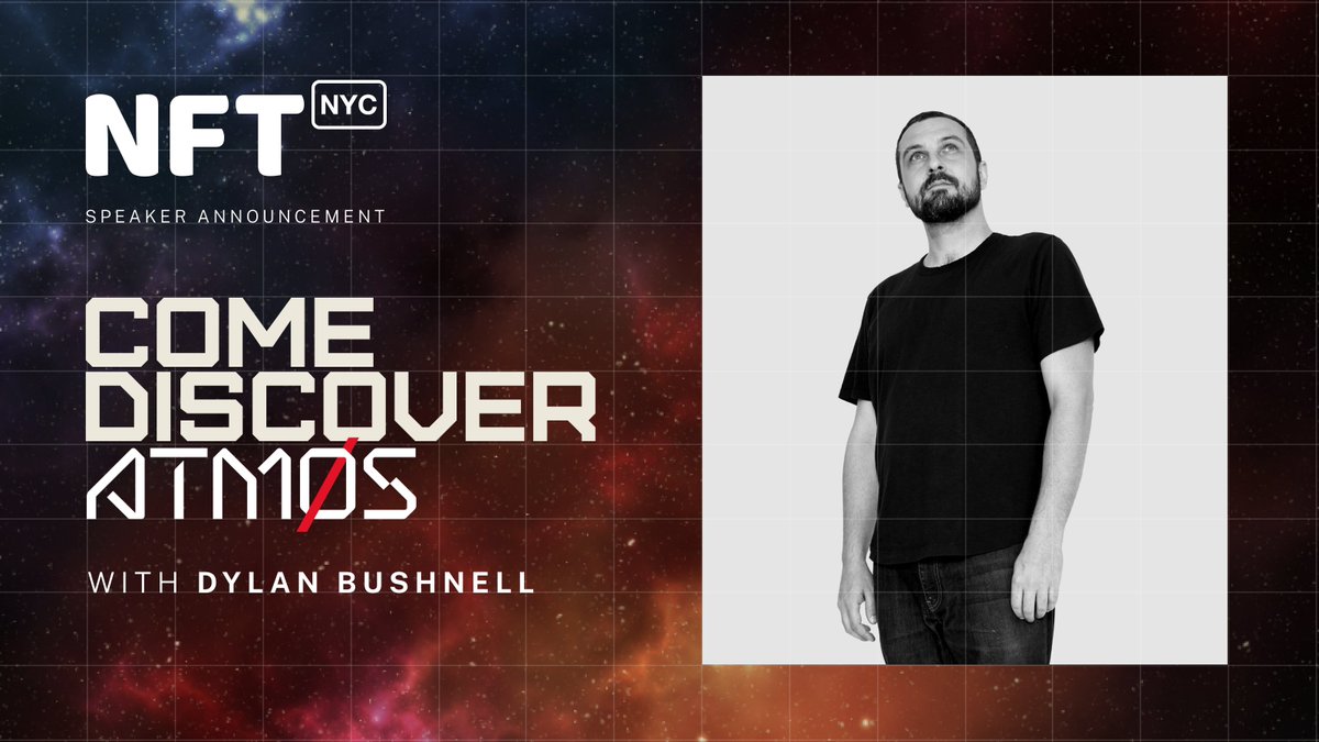 Atmos Labs’ VP of Game Design, <a href="/DylanBushnell/">Dylan Bushnell</a>, literally has a life-long history with video games. He’s excited to speak at <a href="/NFT_NYC/">NFT.NYC</a>, explaining the design ethos of <a href="/AtmosXYZ/">Planet Atmos</a> and the lore behind it. Don’t miss it.