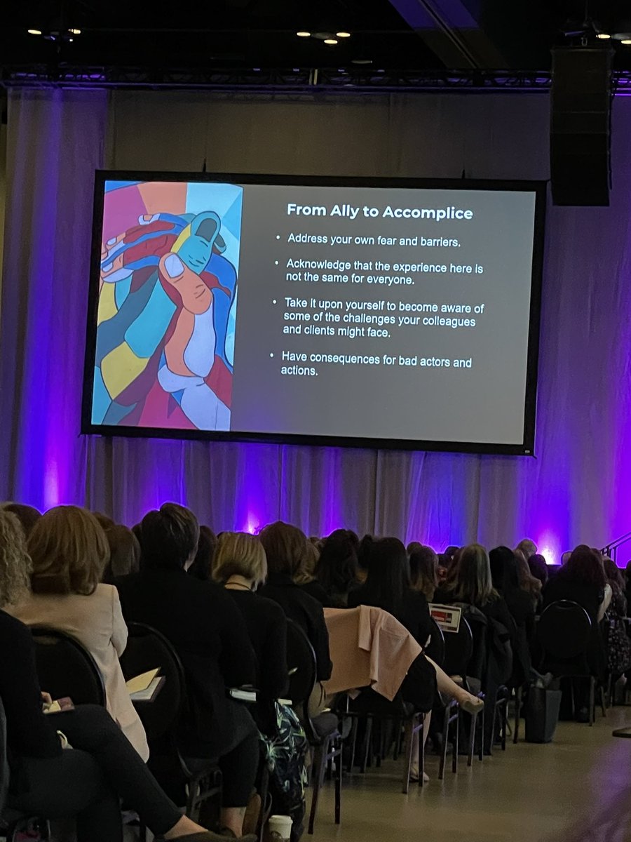 i_DanielleS's tweet photo. Move from being an ally to an accomplice. Being an accomplice is bold. #theartof @hadiyaroderique https://t.co/13dqKrkMk5