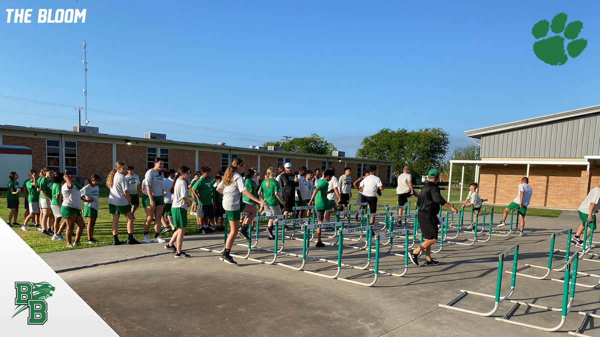 BISD__Athletics's tweet photo. Another Big Turn Out for Summer S&amp;C https://t.co/HvRaQAWu39