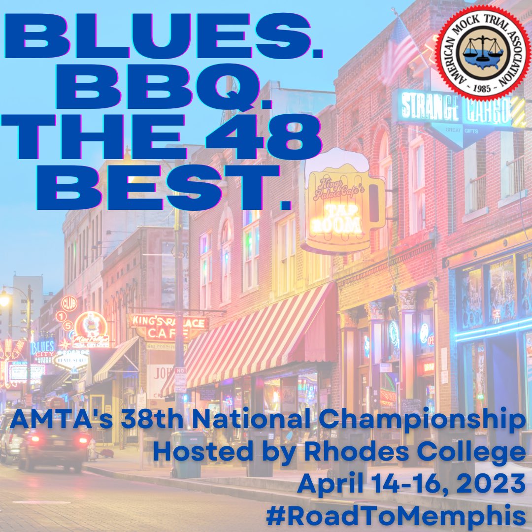 Mark your calendars and set your destination. We look forward to seeing you on the #RoadToMemphis!