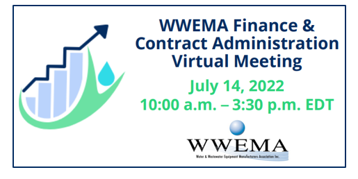 Join #WWEMA at our July 14th Finance &amp; Contract Administration Virtual Meeting to learn about contract terms &amp; conditions; honing your negotiation skills; and the new Buy America requirements. See agenda, registration, and sponsorship information at: wwema.org/finance-contra….