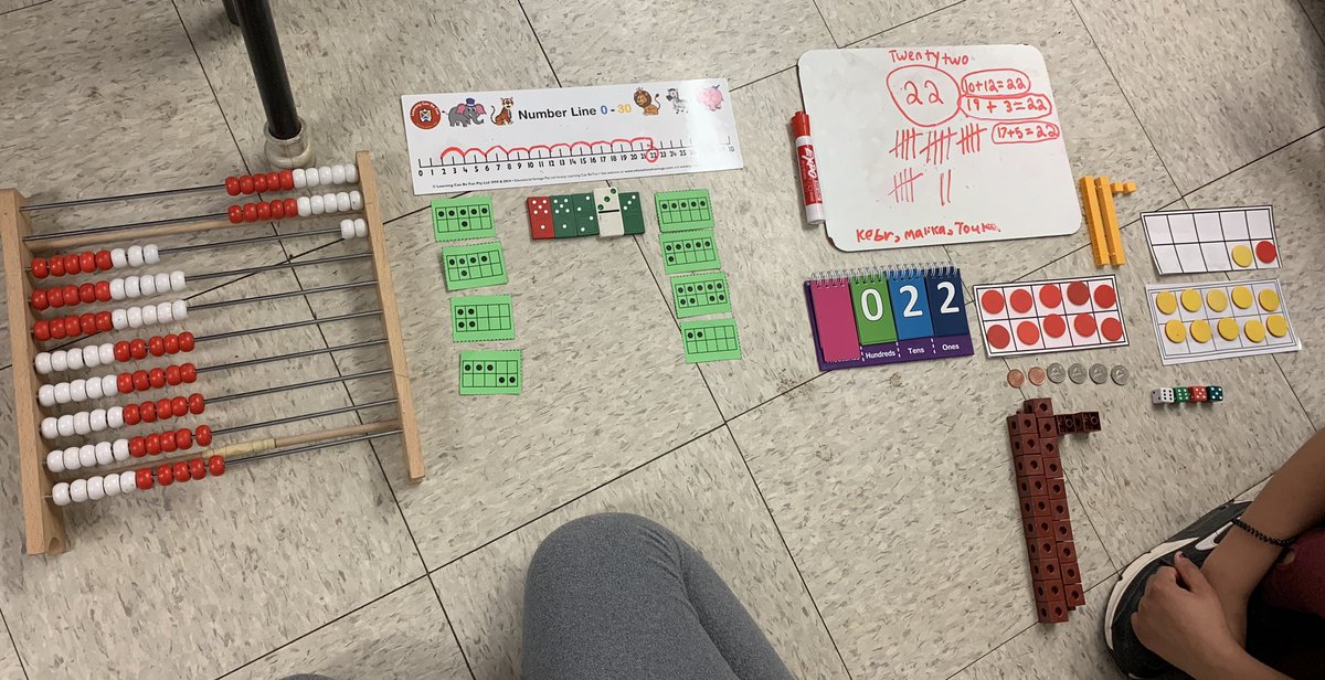 StephPitcher's tweet photo. Representing numbers using all the math tools! @centralspry #grade2pitcher @HRCE_Math https://t.co/onIs6Zc1zC
