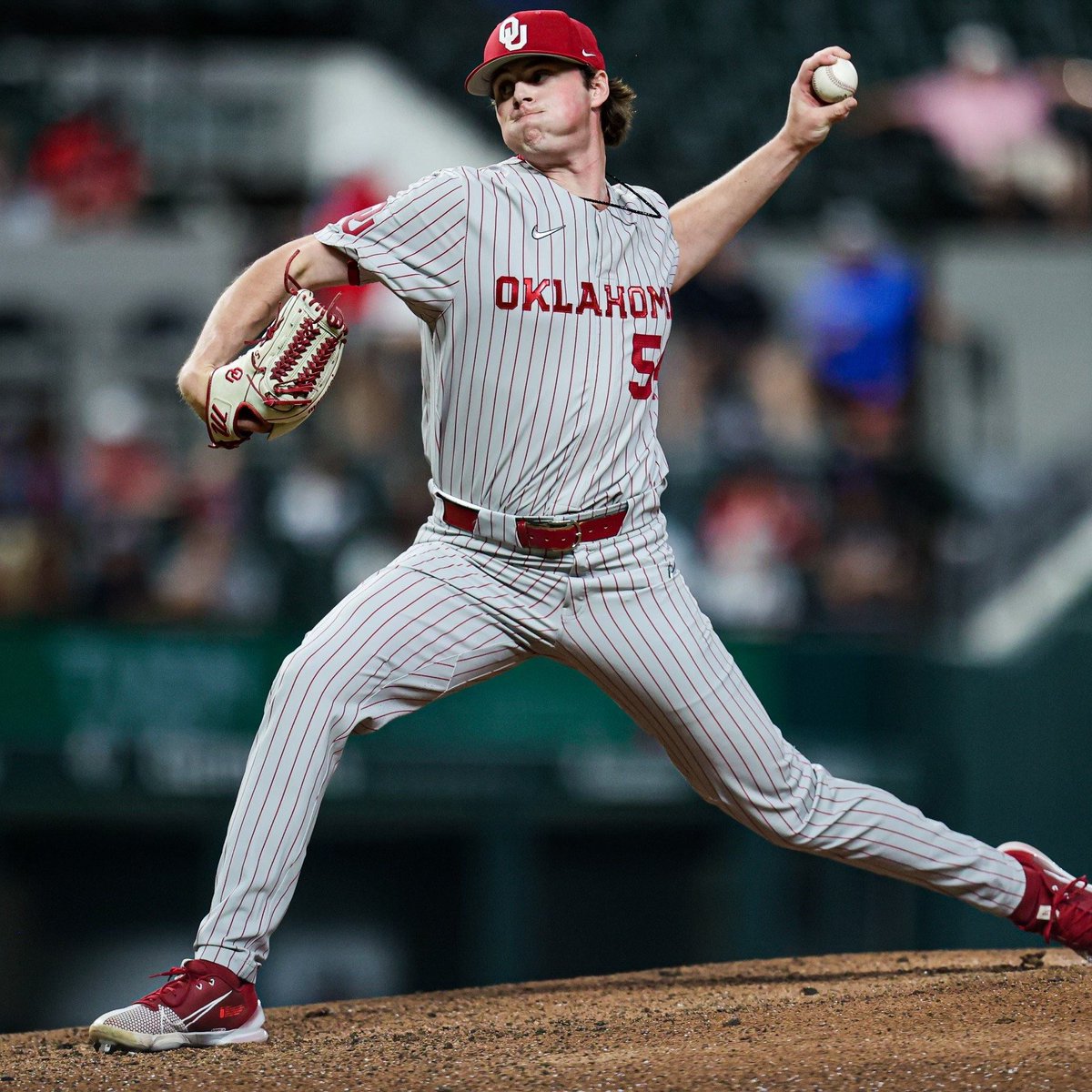 MarucciSports's tweet photo. That Sooner Magic 🤌 
@OU_Baseball is onto the Supers! #Sooner #CollegePartner https://t.co/ktK8zYfSL8
