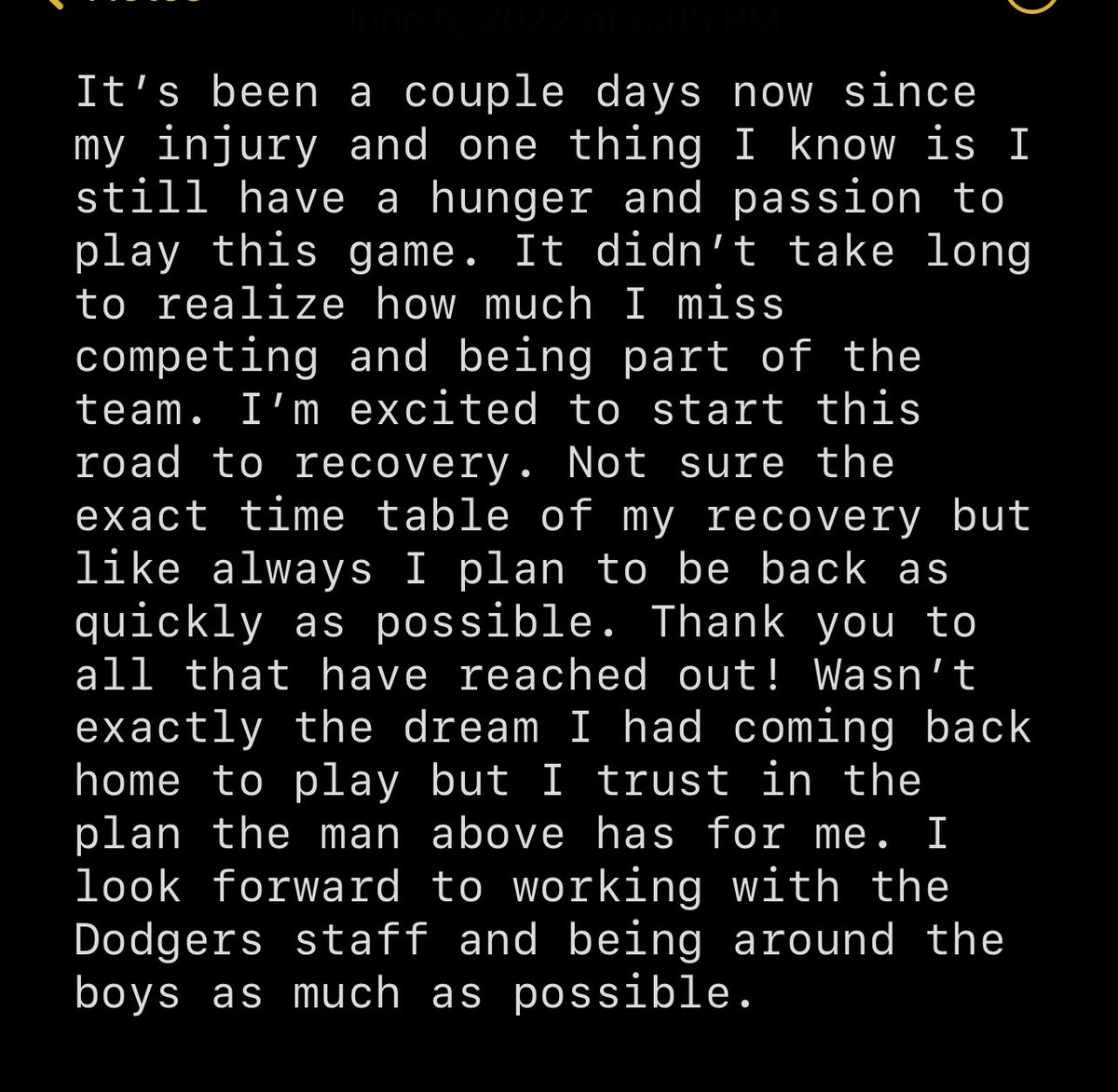 Kevin Pillar tweet media