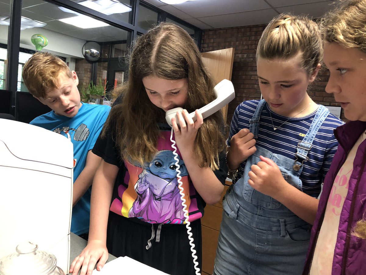 Spencer’s Principal of the day started off with announcements of course! <a href="/SpencerElem/">The Amazing Spencer Elementary</a> <a href="/BrightonK12/">Brighton Area Schools</a>