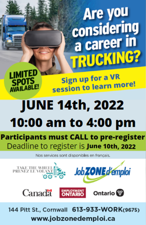 iMVRCanada's tweet photo. Are you looking to join the trucking industry? Do you want to experience what it's like to drive and perform a truck PTI? Then sign up for an opportunity to experience our #VR training simulator #IRIS!
#IMVR #VirtualReality #Trucking #TruckingIndustry https://t.co/zy5TkUnqRN