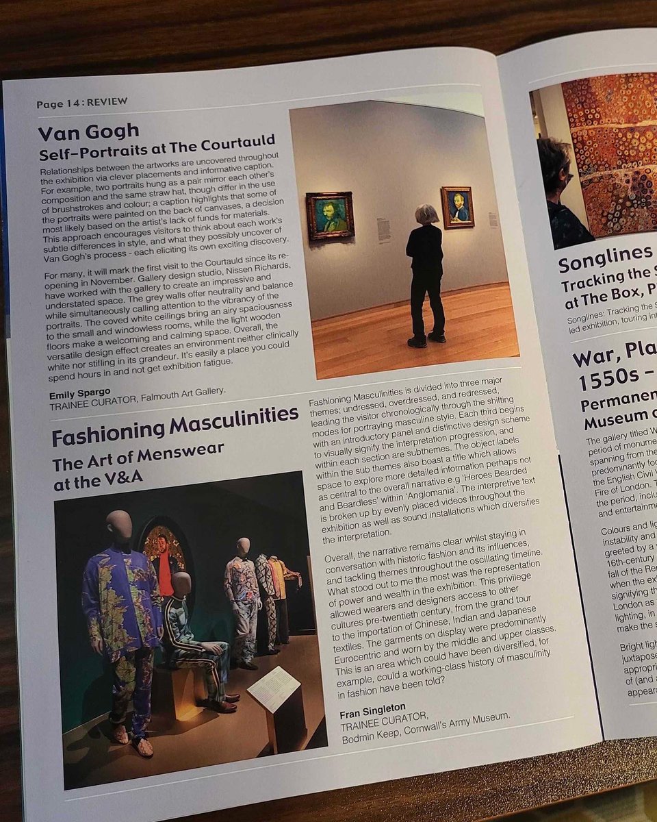 cornwallmp's tweet photo. ππΎ We couldnβt be prouder of our #TraineeCurators, and even more so today when we received a copy of the Social History Curators Group newsletter which featured exhibition reviews from each of our Trainee Curators ππ½π₯³π«Άπ½ https://t.co/qjruJ6NqWZ