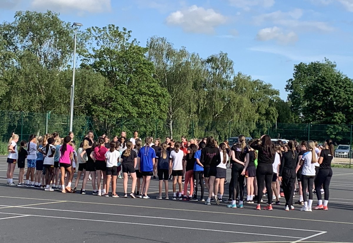 More than 100 players for our first night of trials-this time for U11-U13 Performance teams. So exciting to see so much enthusiasm for netball! 🦢🦢🦢
