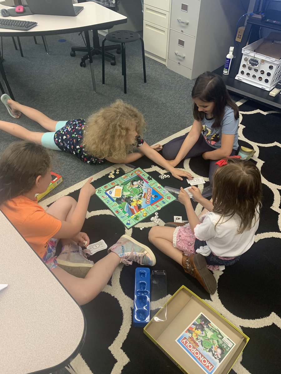 TaboneClassroom's tweet image. Board Game Day! #barkercsd #junefun