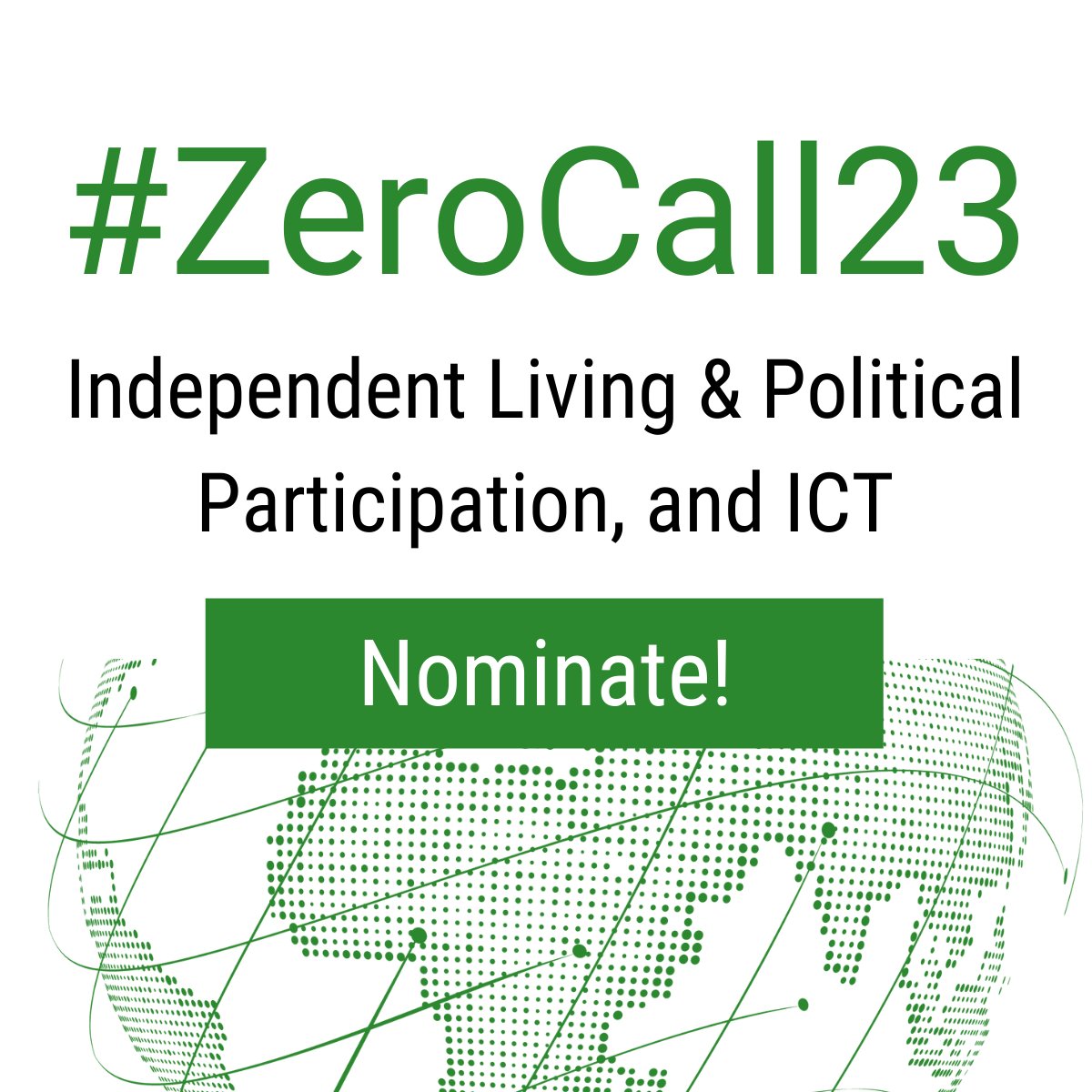 HabenGirma's tweet image. Know an organization with an innovative solution to advancing disability justice? Nominate them for the #ZeroCall23 award. The @ZeroProjectOrg lifts up pioneers in disability inclusion as they work to create a world with zero barriers. Submit nominations: zeroproject.org/zerocall23
