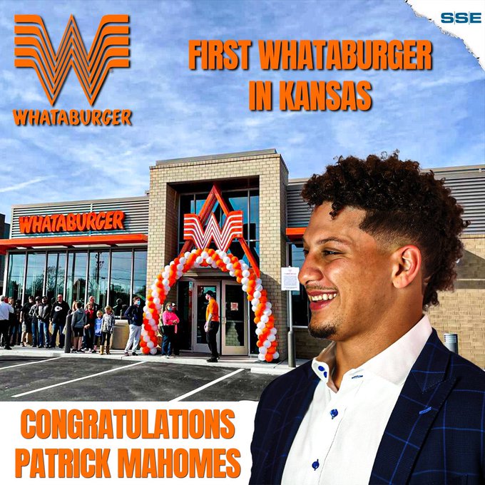 Patrick Mahomes brings Whataburger to Kansas City | wfaa.com