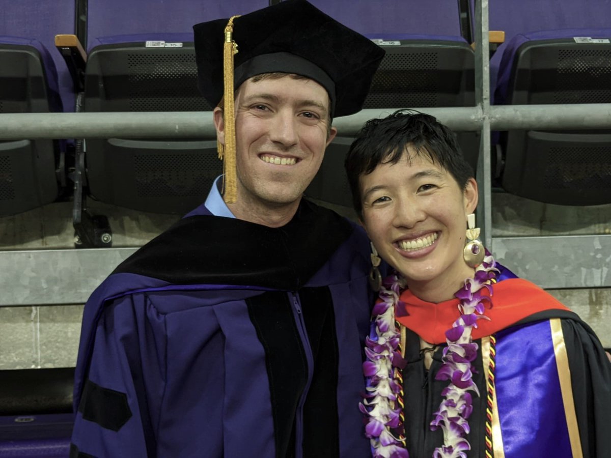 Mountain Hydrology Research Group (@uwmtnhydr) on Twitter photo We had an amazing <a href="/UW/">University of Washington</a> graduation weekend where some of our group members who graduated in 2020 and 2021 finally got their chance to walk!
Congratulations to Dr. William Ryan Currier (<a href="/wcurrier/">Ryan Currier</a>), Dr. Justin Pflug (<a href="/pflug_justin/">Justin Pflug</a>), & Victoria Ly, MSCE (<a href="/victoriahly/">Victoria Ly</a>) 🎓📜
<a href="/uw_cee/">UW Civil & Environmental Engineering</a> We had an amazing <a href="/UW/">University of Washington</a> graduation weekend where some of our group members who graduated in 2020 and 2021 finally got their chance to walk!
Congratulations to Dr. William Ryan Currier (<a href="/wcurrier/">Ryan Currier</a>), Dr. Justin Pflug (<a href="/pflug_justin/">Justin Pflug</a>), & Victoria Ly, MSCE (<a href="/victoriahly/">Victoria Ly</a>) 🎓📜
<a href="/uw_cee/">UW Civil & Environmental Engineering</a>