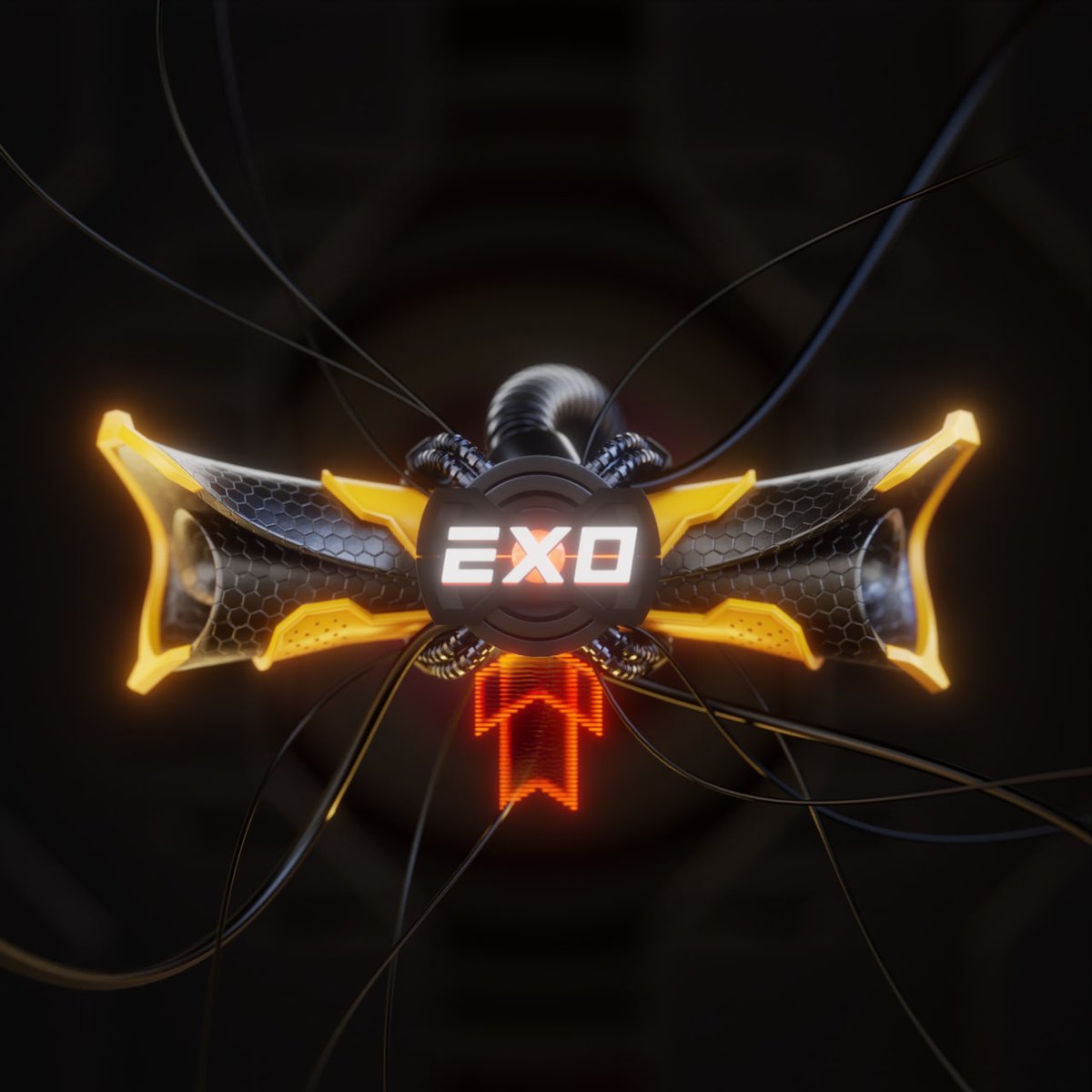 You've been haunted.
You've been infected.

Now it's time to get mechanised. 

<a href="/ExosamaNFT/">Exosama</a> mecha passes coming next.