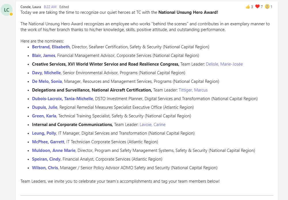 arthiak_ssc's tweet photo. Today, for our #NPSW #EtoilesTCStars #PrixTCAwards @Transport_gc thread, we recognize the nominees for the "National Unsung Hero Award". So many deserving nominees - Join us on Thursday 16th June to find out who won 6/16 https://t.co/DowShlXiTe